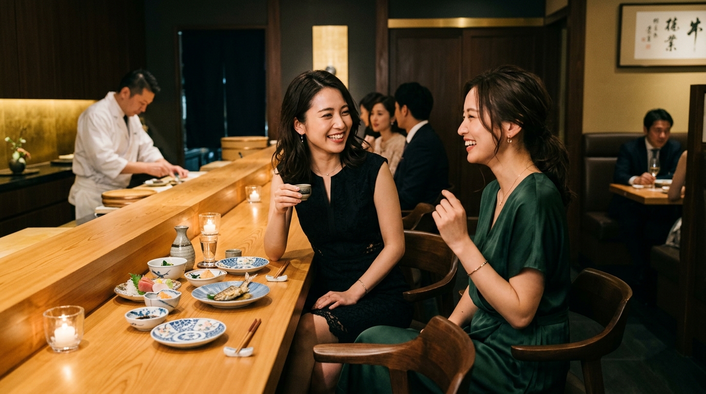 華やかなドレススタイル